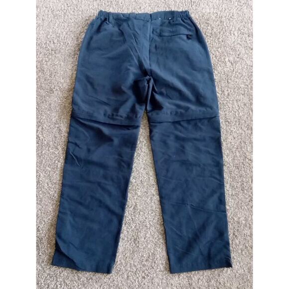 World Wide Sportsman Fishing Cargo Convertible Pants Blue Mens Size L /32 36x32 - Picture 3 of 7